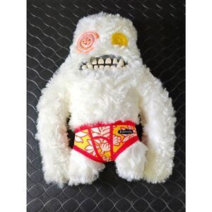 Fuggler Funny Ugly Monster - Budgie Edition 9" Sasquoosh White Plush